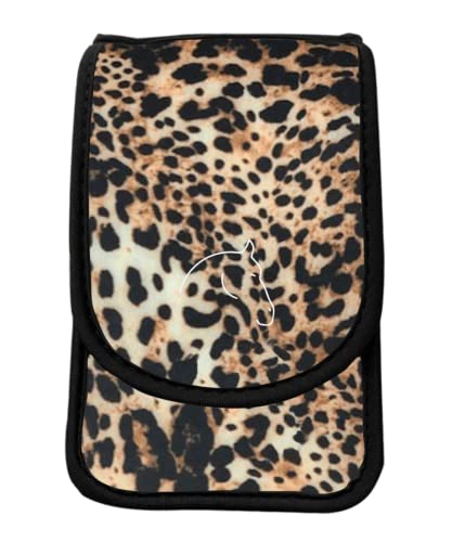 The Horse Holster Cell Phone Holder, Cheetah, S/M - Holds All Cellphones, Money, Credit Cards, Lip Balm, Safely Secure Essentials During Activity, 4 Ways To Wear, Riding, Biking, And More #TOP1