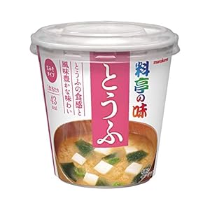 マルコメ カップ料亭の味 とうふ 即席味噌汁 1食×6個 401円（66円/食）（379円、63.2円/食）など！プライム会員は送料無料！