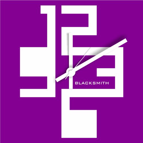 Buy BLACKSMITH SIMPLE NUMBERS CLOCK Online at Low Prices in India