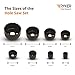 ryker hardware 10-Piece Hole Saw Kit for Wood - Durable Carbon Steel Power Drill Hole Cutter With High Precision Cutting Teeth - Woodworking HCS Hole Saw Kit For Wood, PVC, Plastic, Drywall