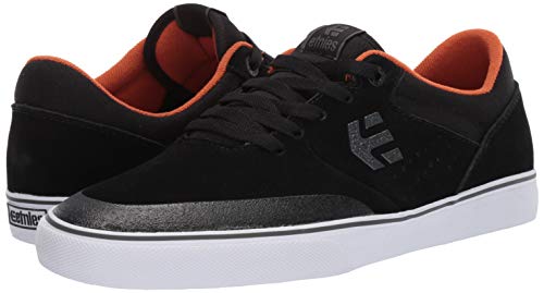 Etnies Men's Marana Vulc Skate Shoe, Black/Brown, 8 Medium US