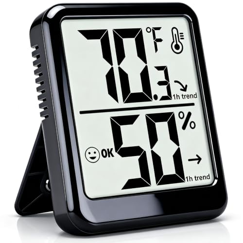 Room-Thermometer-Indoor-Hygrometer-Digital-Humidity-Meter Room Thermometer Indoor Hygrometer Digital Humidity Meter - Image 1