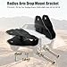 RoloTippi Heavy Duty Radius Arm Drop Mount Bracket Kit for Dodge Ram 2500 4WD 4x4 2014-2018, for 3.5