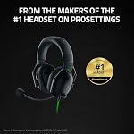 Razer BlackShark V2 X Gaming Headset: 50mm Drivers - Cardioid Mic - Memory Foam Cushion - Lightweight- Comfortable, Noise Isolating Earcups - for PC, PS4, PS5, Switch - 3.5mm Audio Jack - Black