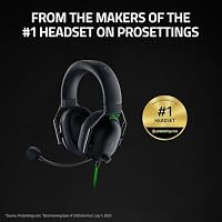 Razer BlackShark V2 X Gaming Headset: 7.1 Surround Sound - 50mm Drivers - Memory Foam Cushion - For PC, PS4, PS5, Switch - 3.5mm Audio Jack - Black — image 2