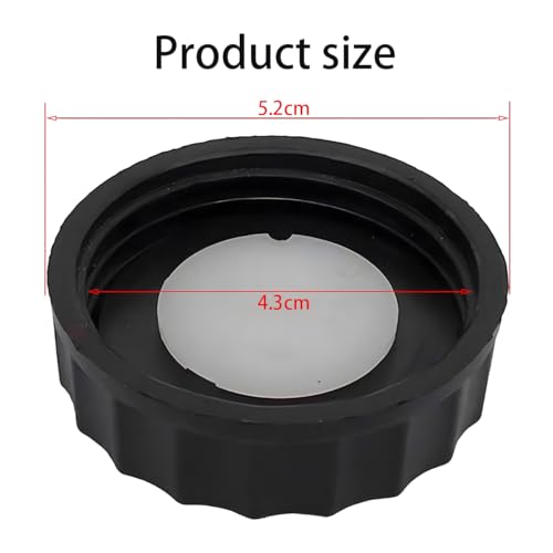 Adunsiaoto Deckel Für Bremsflüssigkeitsbehälter, Deckel Des Bremsflüssigkeitsbehälters Einfülldeckel, Ölbehälter Tank Staubschutz, Auto-Bremsflüssigkeitsbehälter Flasche Tankdeckel Abdeckung Ersetzen