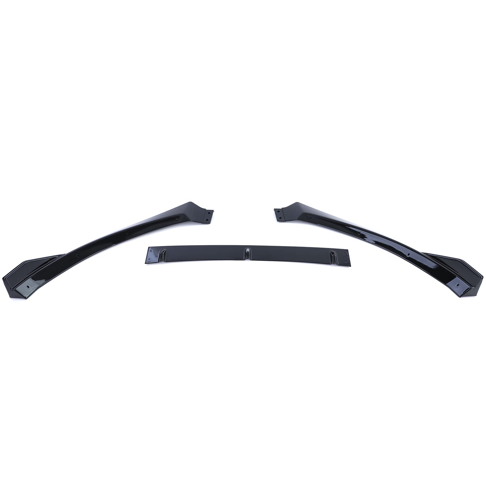 Front Spoiler Lippe Sport Performance Schwarz Glanz für VW Golf 6 2008-2012