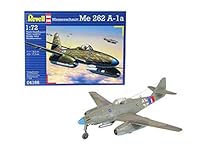 Revell RV04166 Modellbausatz Flugzeug 1:72 - Messerschmitt Me262 A1a im Maßstab 1:72, Level 4, originalgetreue Nachbildung mit vielen Details, 04166