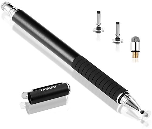 MEKO(TM) [2 in 1 Precision Series] Disc Stylus/Styli (1 Pack) for iPhone X/8/8Plus/7/7Plus
