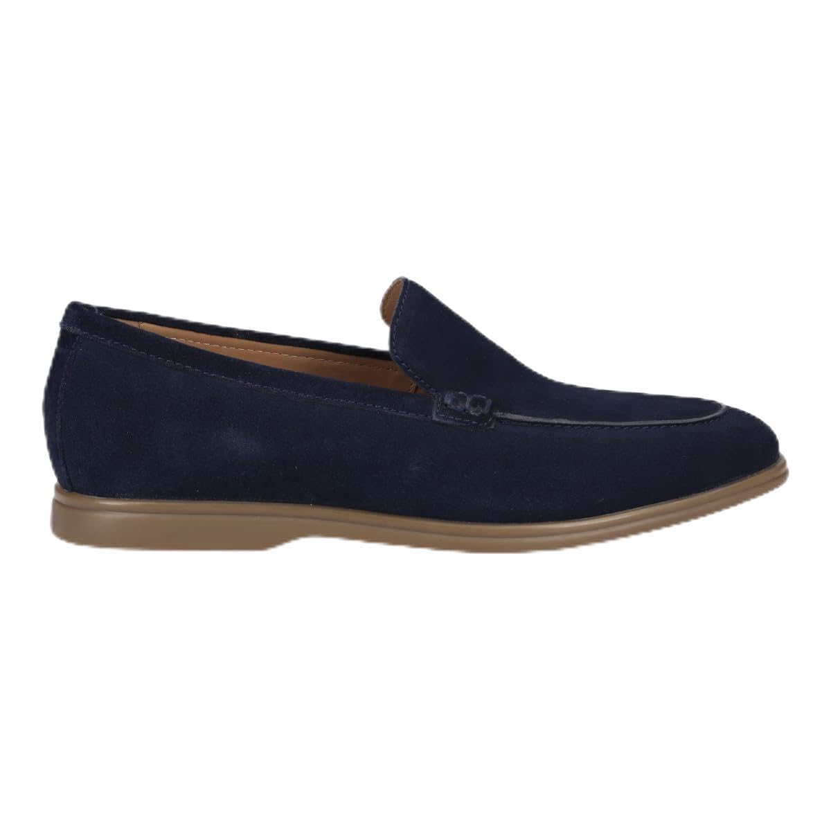 Geox Men's U Venzone Loafer, Navy, 8 UK