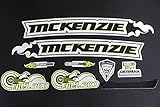 fahrrad mckenzie mifa Fahrrad Rahmen Aufkleber Schriftzug Frame Sticker Set Decal STR Bike Design grün schwarz