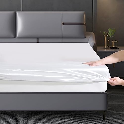 ZIMEL HOMES 6 piece-Satin sheets Soft bedding shiny silky bedding sets, duvet cover, Fitted sheet set, 4 pillowcases - Image 3