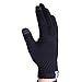 Pure Athlete Wool Ski Glove Liner with Touch Screen Technology – Premium Merino Wool Winter Gloves for Skiing, Cold Weather (M, Black)
