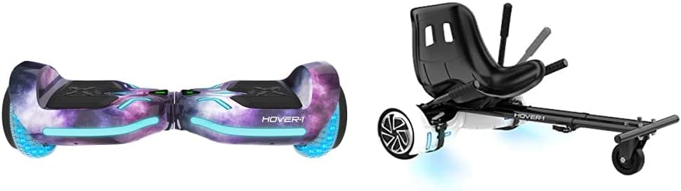 Hover-1 H1-100 Electric Hoverboard Scooter with Infinity LED Wheel Lights