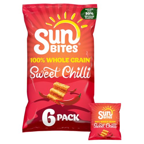 Walkers Sunbites Sweet Chilli Snacks 6 x 25g image 5