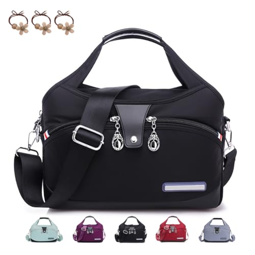 Beautifuldeer Anti Theft Handbag, Fashion Anti-Theft Handbag, Crossbody Fashion Handbag for Women Waterproof Oxford