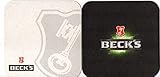  Becks Bierdeckel Untersetzer Bierfilz - 60er Packung
