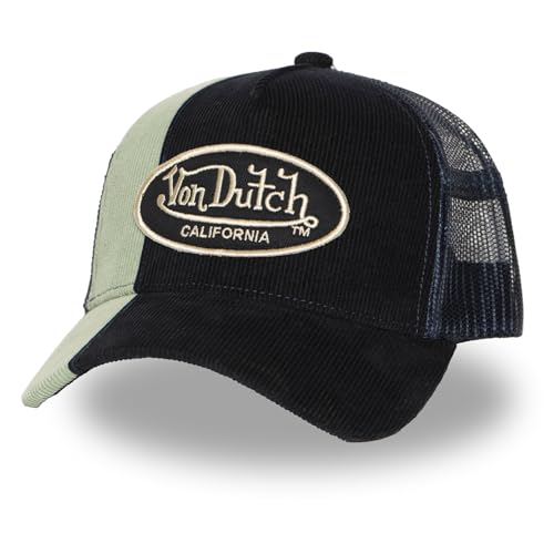 Casquette Von Dutch Trucker en velours côtelé idéale pour vos sorties et festivals de l'été