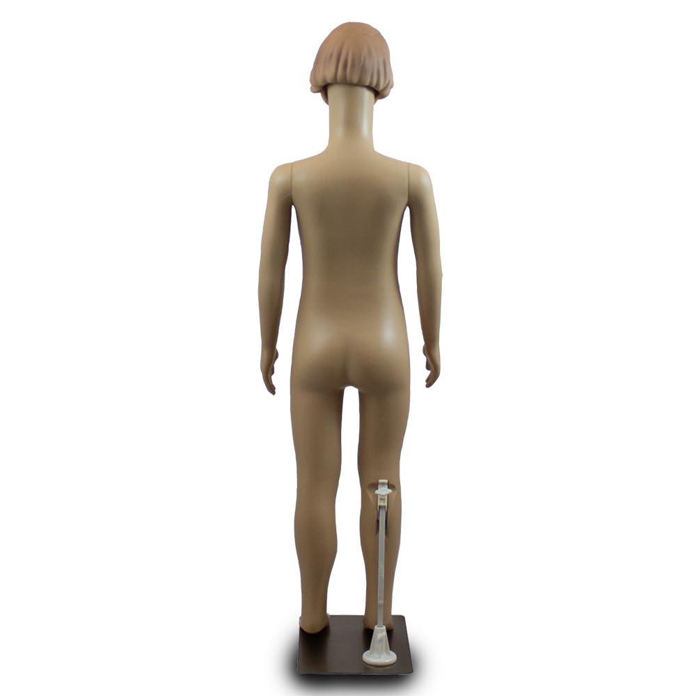 BITUXX Schaufensterpuppe Weiblich Mädchen Schaufensterfigur Mannequin Schneiderpuppe 360° beweglich 110cm