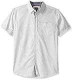 Lee Men's Short Sleeve Button Down Plaid Shirt