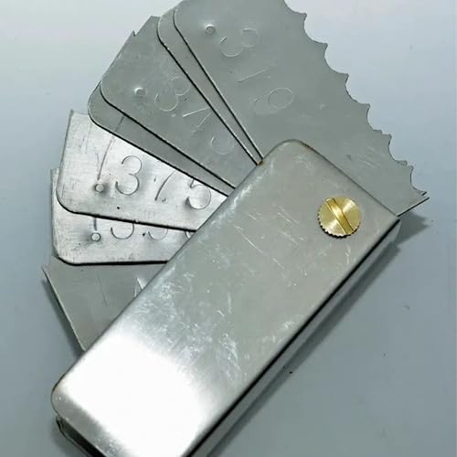 Garage Door Spring Measure Tool Commercial Pocket Wire Gauge - Measures Sizes 0.319 to 0.562