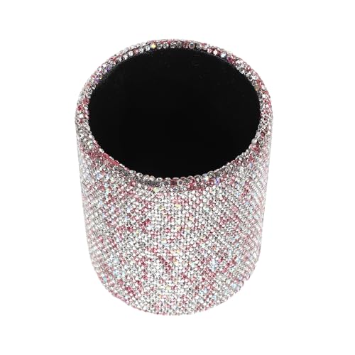 Rangement pinceaux de maquillage rose idéal pour le voyage