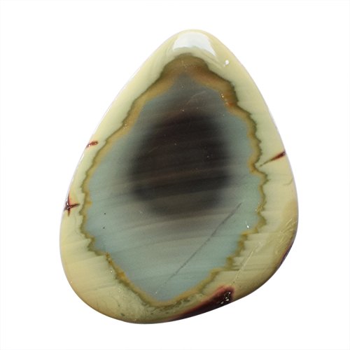 Jaspe royal impérial naturel 30ct : cabochon calibré pour résoudre les défauts de sertissage