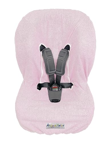 Andy & Helen 9001MAXI Housse de chaise haute auto éponge maxi en coton 100% housse universelle anti-allergique pour bébé et bébé – Fabriqué en Italie...