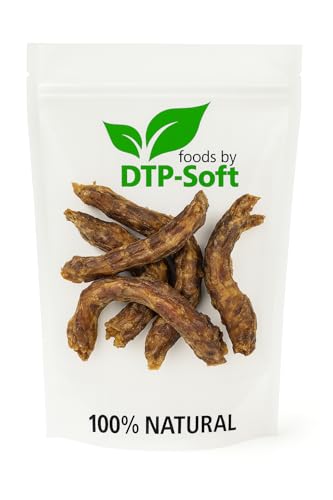 Getrocknete Hühnerhälse für Hunde 5 kg - natürlicher Hundesnack aus Huhn, proteinreicher Kausnack ohne Zusätze - ideal für Zahnpflege Barf Belohnung und Kauen