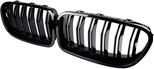 Grilles avant à double pont, noir brillant, F10 F18, 10-17 Cover