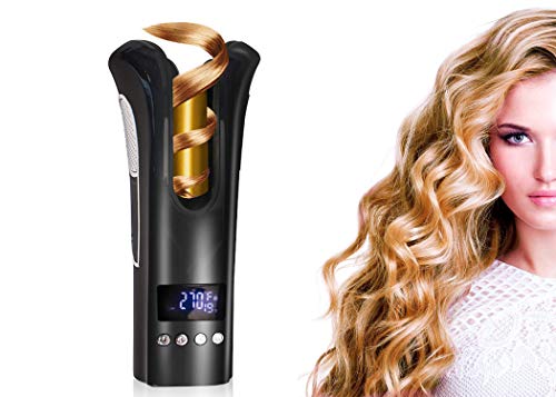 Black Automatic/Auto Rotating Curling Iron - 1 Inc Ceramic Wand/Barrel For The Best