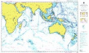 UKHO BA Chart 4005: A Planning Chart for The Indian Ocean