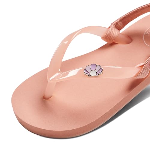 Image of Reef Girls' Little Charming Backstrap Flip Flop Sandals