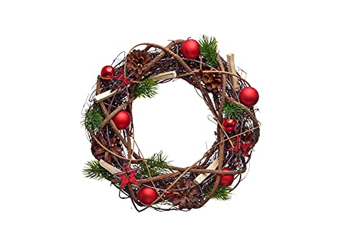 HEITMANN DECO Weihnachten - Kranz - Tannenzapfen - Kugeln - Advent -...