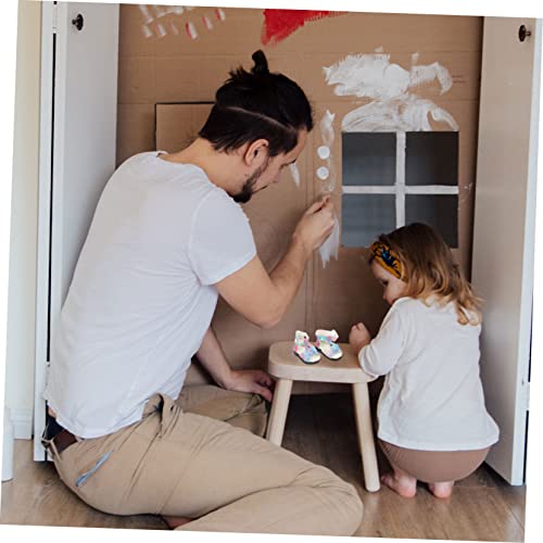 HEMOTON 2 Paar Puppenschuhe Spielzeug für den Sommer Freizeitschuhe Spielzeug für Kinder Mini Kleinkinder Puppenschuhe Spielzeug Spielzeuge Spielzeug für Kleinkinder kreative Puppenschuhe