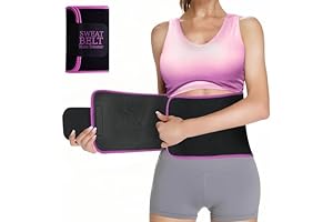 LKV Sweat Waist Trainer for Women Belly Fat Neoprene Waist Trimmer for Women Workout