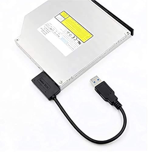 Image of USB 2.0 to 7+6 13Pin Slimline SATA Laptop CD /DVD ROM Optical Drive Charging Adapter