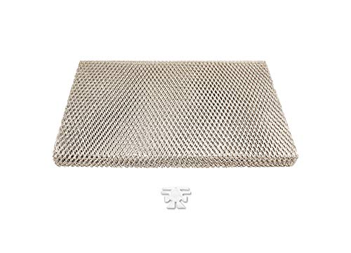 LifeSupplyUSA Replacement Evaporator Pad Filter with Wick Compatible with Skuttle A04-1725-051, 2001, 2101, 2002, 2102 White-Rodgers, Goodman Humidifiers