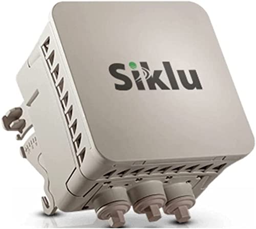 Siklu EH-614TX-ODU-POE EtherHaul-614TX PoE ODU Extend Range with Integrated Antenna and 500Mbps Upgrade 10G, Up to 1Gbps Throughput Over Ranges as far as 1.6 miles (2.6km)