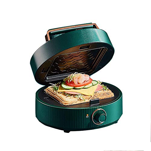 Sandwich-Toaster, 3-in-1 Funktion (Sandwich-, Grill-, Waffelplatte), 600W，Sandwich Maker, Frühstück-Maschine, antihaftbeschichtete Platten;