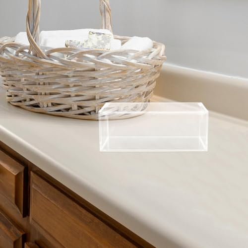CAXUSD Clear Acrylic Dryer Sheet Dispenser Box with Lid Laundry Organizer for Dryer Sheets Sundries Storage Box for Laundry Room 6.10 X 3.26 X 2.24 in by CAXUSD - Used condition - Image 8