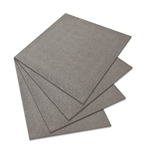 プロテック セーフティー ジョイント ラバーマット 4枚セット 50cm×50cm×厚み2.6cm ゴムマット (ベージュ)