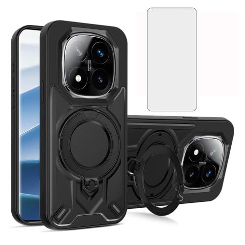 Coque Xiaomi Redmi Note 14 Pro 4G résout le problème des chutes avec sa béquille anneau
