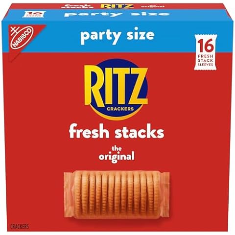RITZ Fresh Stacks Original Crackers, Party Size, 23.7 oz (16 Stacks) Cover