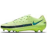 Strapazierfähiges Kunstleder Nike Unisex Phantom GT Academy MG Fussballschuh, Lime Glow/Aquamarine, 44.5 EU