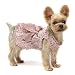 Fitwarm Embroidery Dog Dresses Pet Clothes Prom Dress Cat Party Gown Pink Medium