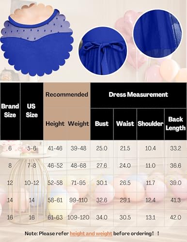 Image of Arshiner Girls Dresses Formal Party Wedding Tulle Sleeveless Contrast Mesh High Low Dress with Belt