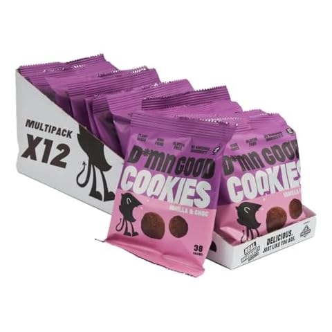 D*mn Good Vegan Vanilla & Chocolate Biscuits Cover