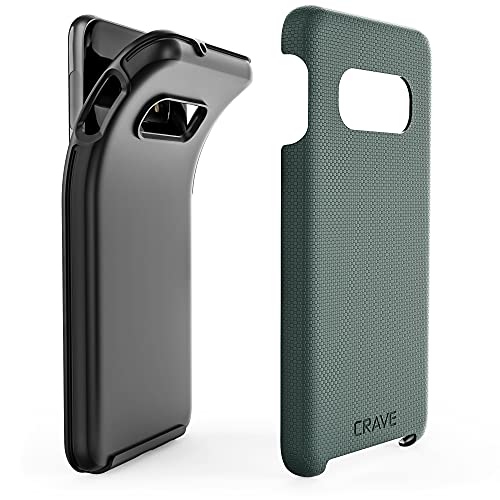 Crave Dual Guard Case For Galaxy S10E - Shockproof Protection, Forest Green #TOP2