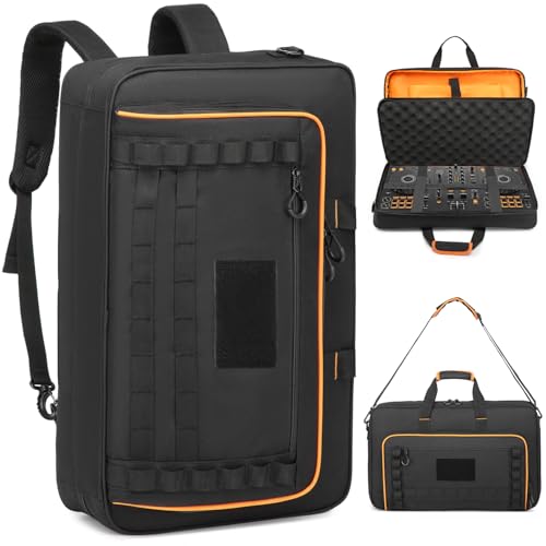SLINRKE DJ Controller Case for DDJ-FLX4/ 200/400/SR2/REV1 Numark Party Mix 2/Mixtrack Platinum FX...